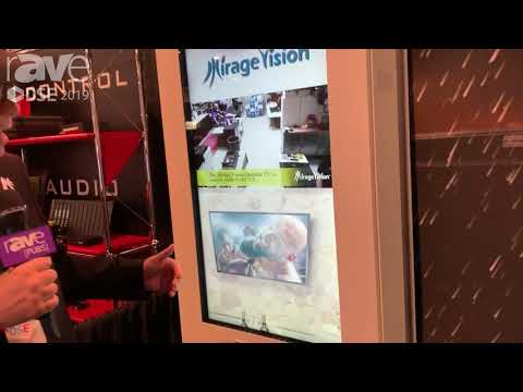 DSE 2019: Mirage Vision Presents Freestanding Battery Powered Kiosk