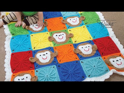 How To Crochet Spoked Granny Square - YouTube