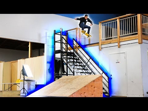 INSANE STAIRS DOWN THE BRAILLE DROP!