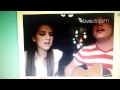 Twitcam Sheryl Rubio y Andrés Lasso 31-10-11 #3