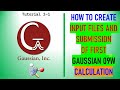 How to Create Input file for Gaussian 09 Calculation and Geometry Optimization