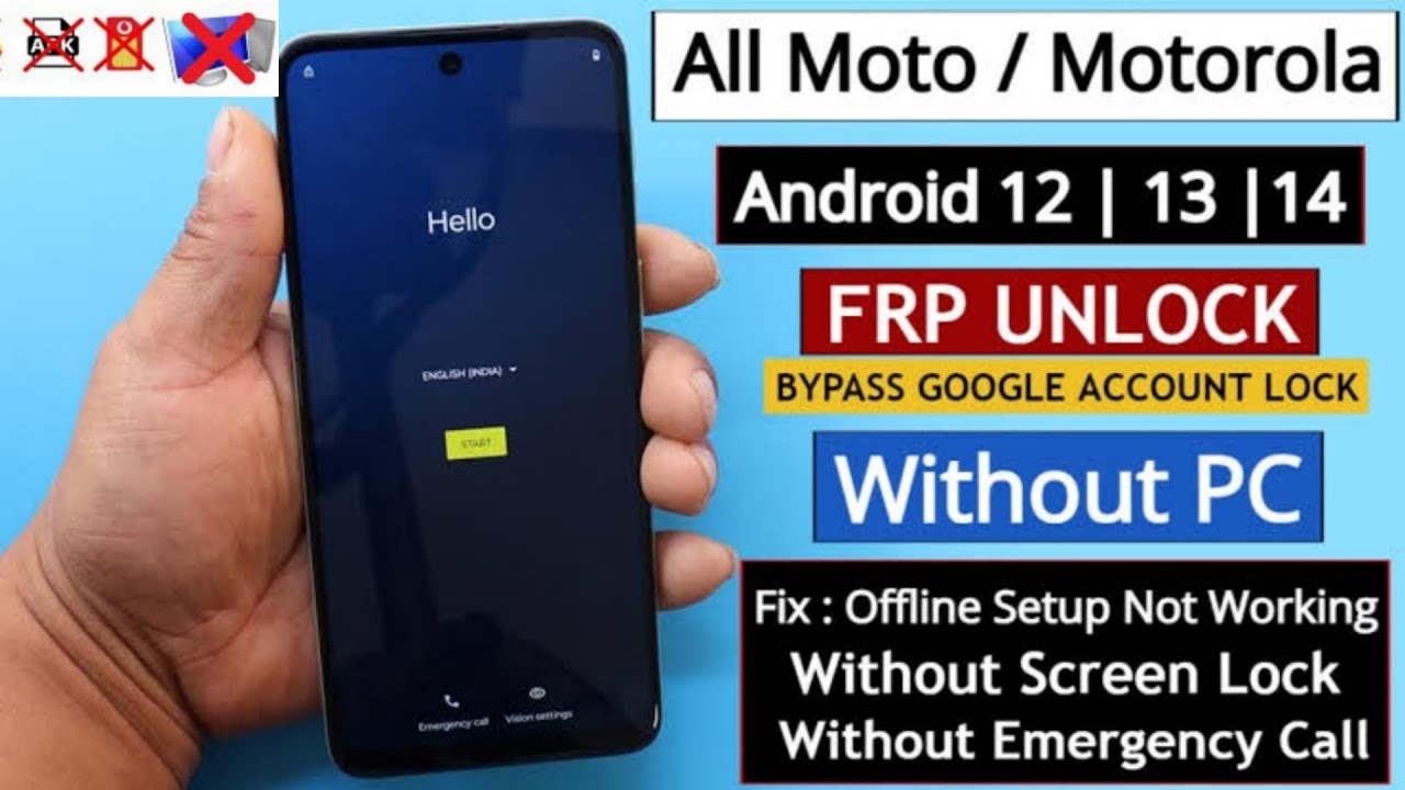 Motorola G51 XT2171 FRP Bypass Without PC All model Frp Motorola G51 XT2171 FRP Bypass Without PC All model Frp