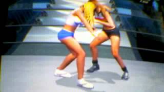 WWE SmackDown! Here Comes The Pain - Stacy Keibler Vs Torrie Wilson Bra And Panties Match
