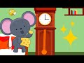 Hickory Dickory Dock Nursery Rhyme, classic nursery rhymes for kids
