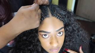 Come With Me To Get My Hair Done: Sew-In Weave Installment w/Leave Out