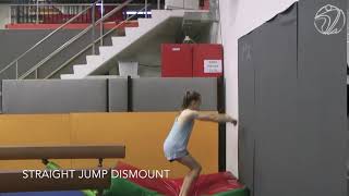 Straight Jump Dismount