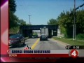 Big rig too tall for Depew underpass