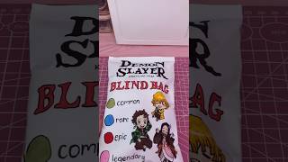 demon slayer blind bag! #anime #blindbag #papersquishy #diy #craft #papercraft #