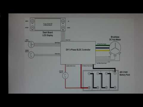 Homemade BLDC Hub Motor Controller ProjectEV Wiring Diagram Schematic