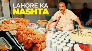 Fiqay ki Lassi & Sadiq Halwa Puri | Lahori Nashta | Pakistani Street Food