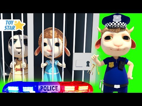 New 3D Cartoon For Kids ¦ Dolly And Friends ¦ Kids Police Jail Playhouse #94