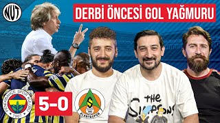 Fenerbahçe 5-0 Alanyaspor | Maç Sonu | Serhat Akın, Erman Özgür, Berkay Tokgöz