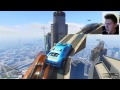 GTA V Online: Rampas ESPIRAIS GIGANTES com CARROS! - Corrida INSANA #96