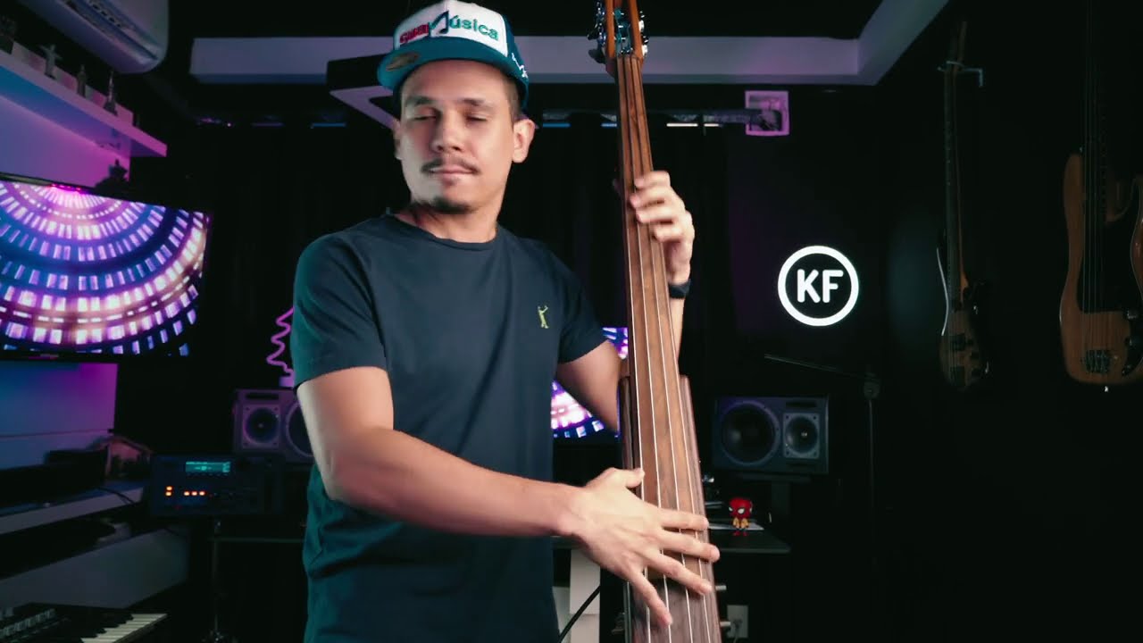 TOQUEI FORRÓ NO BAIXO ACÚSTICO - KF REELS ♩ BASS COVER ONDA DIFERENTE