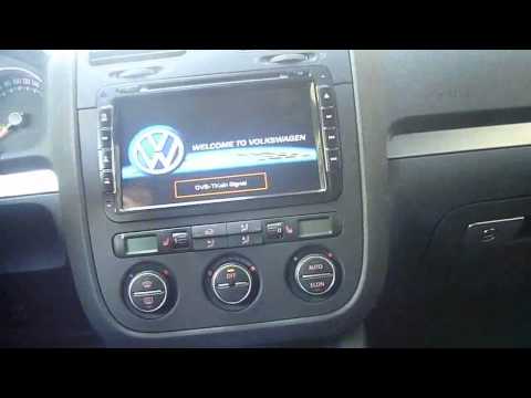 Neues 8 China Navi AS7609 f r Golf MK 5 Teil 2wmv