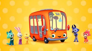 Цветняшки -  В Автобусе  -  Мультфильм Для Малышей