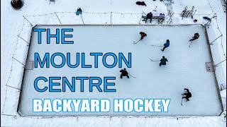 Classic Vermont Backyard Hockey Rink - The Moulton Centre - by NORTHERNVERMONTAERIAL.COM