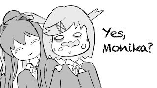 【Ddlc】 Yes, Monika? (Animatic)