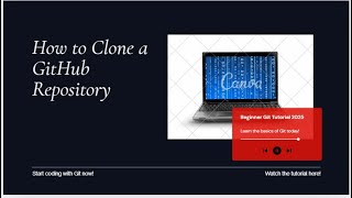 How To Clone A Github Repository - Beginner Git Tutorial 2025