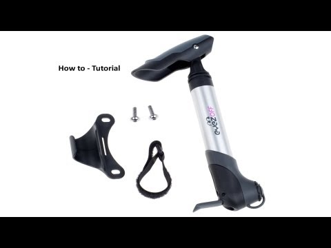 How to - Tutorial: EyezOff GP96 Mini Bike Pump for Presta & Schrader valves