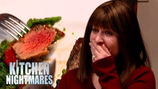 Gordon Witnesses Hilarious Argument Over Microwaved Lamb | Kitchen Nightmares