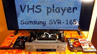 Vhs Player Samsung Svr-165. Vcr Review In 2023