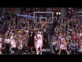 Hassan Whiteside Gets the Lob for the Two-Handed Jam