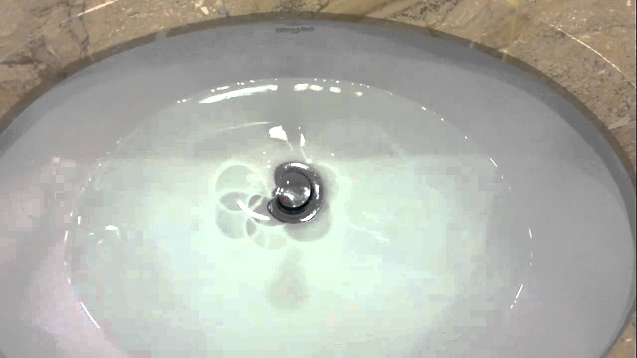 In Australia the water goes down the sink anticlockwise YouTube
