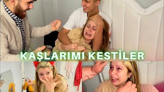 Bana Dev Kişkirtma Kaşlarimi Kesti̇ler Bayildim