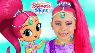 Shimmer and Shine Kids Makeup & Dresses & Surprise Toys For Kids Pretend Playing with Toys and Doll Shimmer and Shine Kids Makeup & Dresses & Surprise Toys For Kids Pretend Playing with Toys and Doll