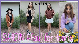 Shein Haul Teens Clothes Preppy Outfits