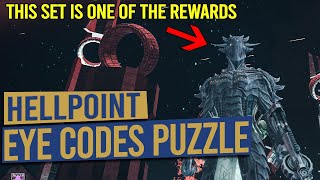 Eye Codes Input Puzzle D Doors, Tower Alignment, Raise Tower 2... - Hellpoint