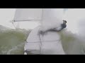 Laser getting air over breaking waves in Portugal