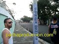 En la gran caravana de cierre  de pueblo nuevo fanáticos de sameji  tira piedra y tiroteo