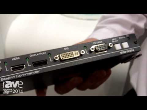ISE 2014: Kramer Showcases SID-X2N with Auto-Sensing Inputs and HDBaseT Output