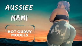 Aussiee Mami Curvy Plus-Size Fashion Model Social Media Influencers