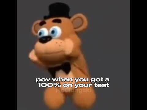 pov when you get 100% on your test