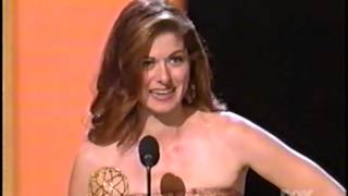 Debra Messing Wins 2003 Emmy Award For Lead Actress In A Comedy Series