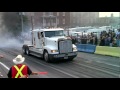 Show de boucane de camions : Big Rig Tire Burnout