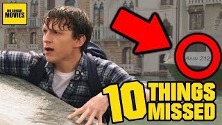 Spider-Man: Far From Home Trailer - Easter Eggs & Villains Explained