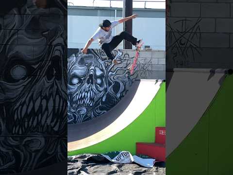 Rate the Tre flip‼️🤯 #skateboarding #skateedit #skateramp #skateclips #skatepark #oc #ramps