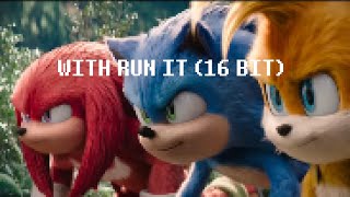 Sonic The Hedgehog 3 Race Scene With Run It 16 Bit Remix
