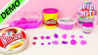 Knete Mischen - 15 Kombinationen Wolkenschleim Putty Intelligente Knete Seidenknete Kinetic Sand