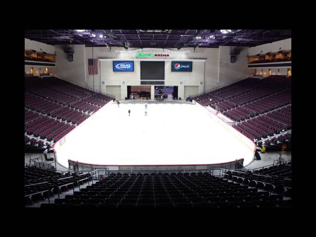 Continental Cup - Orleans Arena Gets Transformed from Circus to Curling