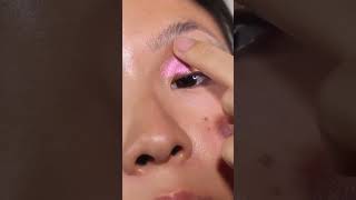 Makeup Look Using Only Chrome Liquid Shadows
