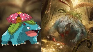 Pokemon Characters as Monsters 2017! ?