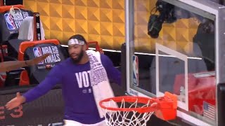 Kyle Kuzma Leaves Anthony Davis Hanging Lakers Vs Heat Game 3 2020 Nba Finals