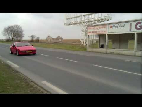 Talbot Matra Murena 22S op het oude circuit te Geux nabij Reims