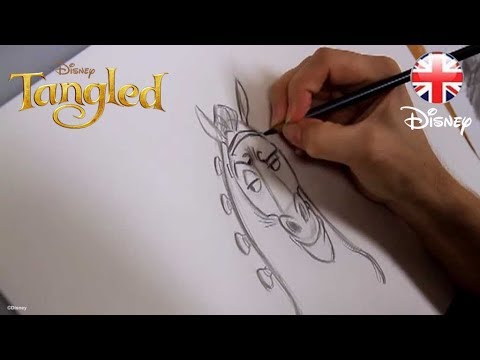 Tangled Coloring Sheets on How To Draw Maximus From Tangled