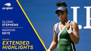 Sloane Stephens vs Madison Keys Extended Highlights | 2021 US Open Round 1